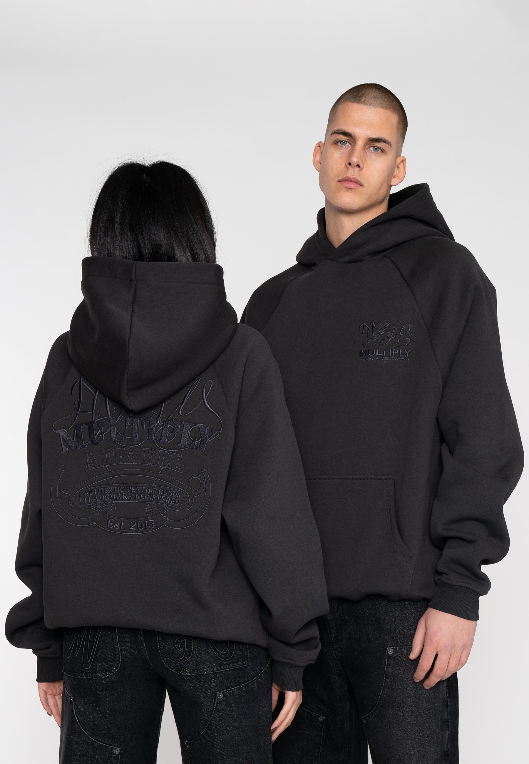 Oversize Hoodie RODEO Black Soda