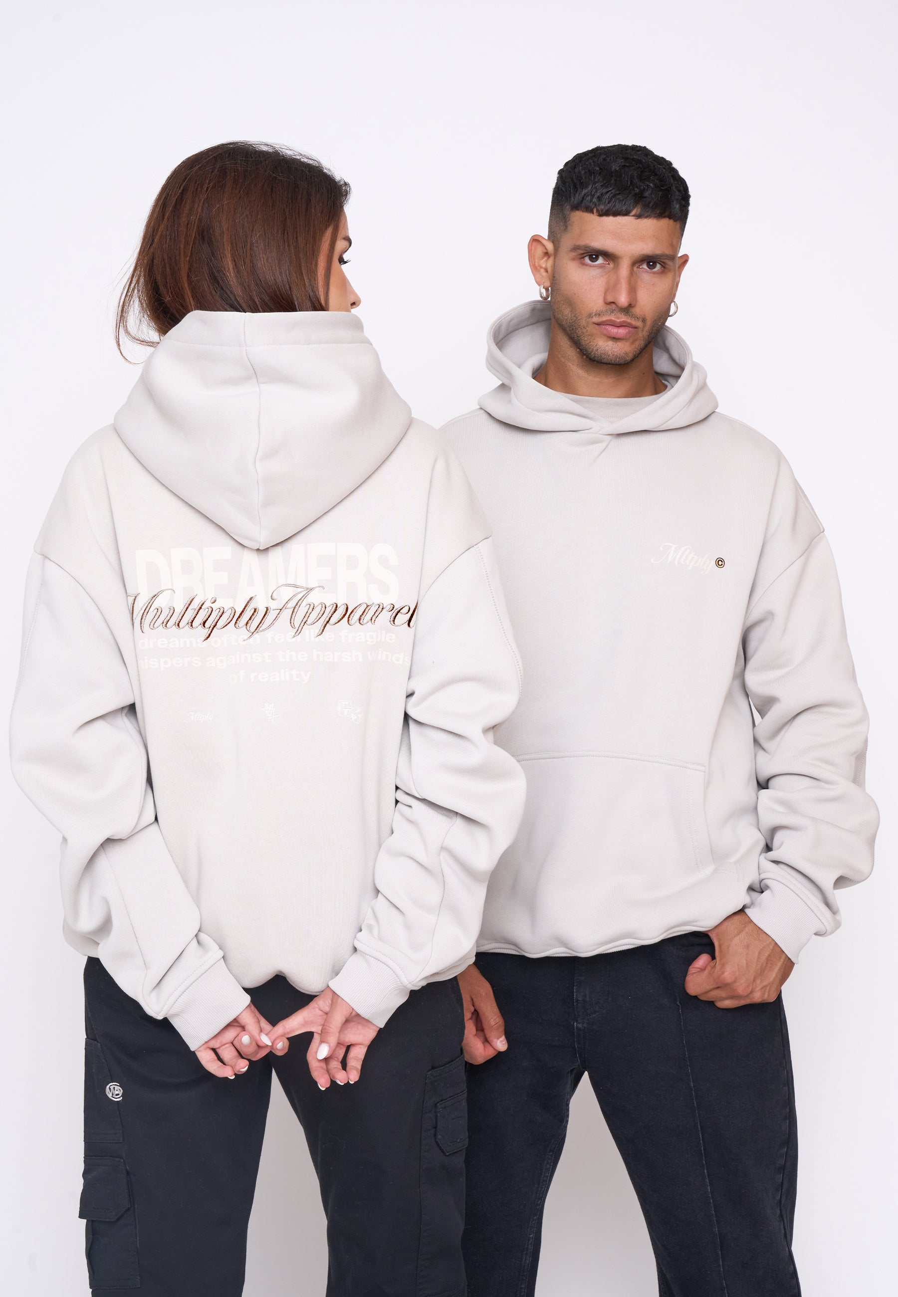 Multiply Spparel Oversize Hoodie LECTURE Dove