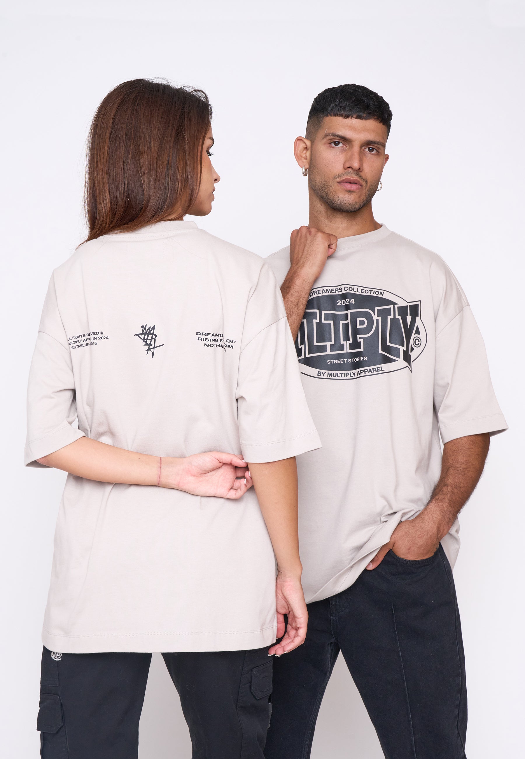 Multiply Spparel Oversize T-Shirt SPIRIT Dove