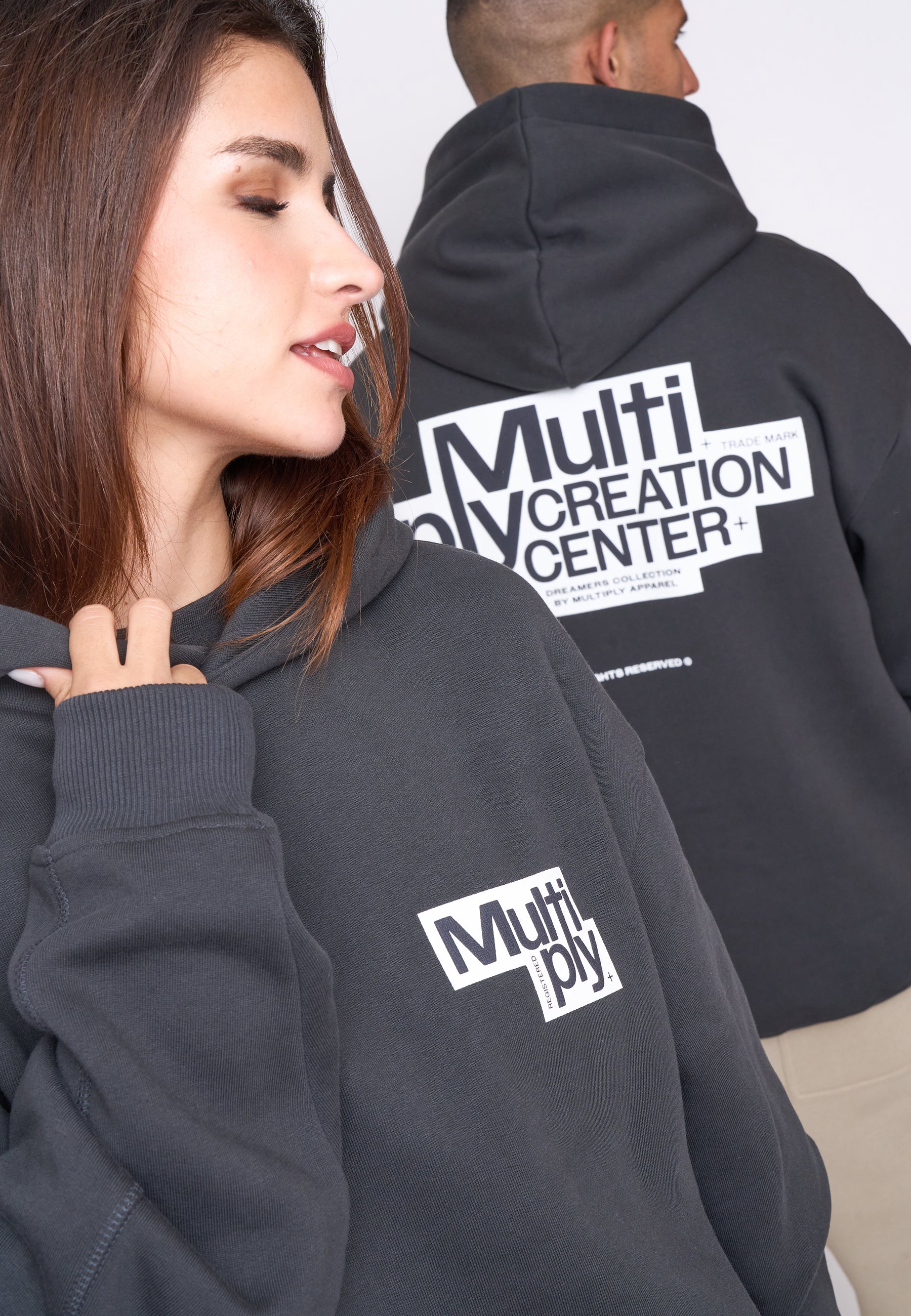 Oversize Hoodie BILLBOARD Black Soda