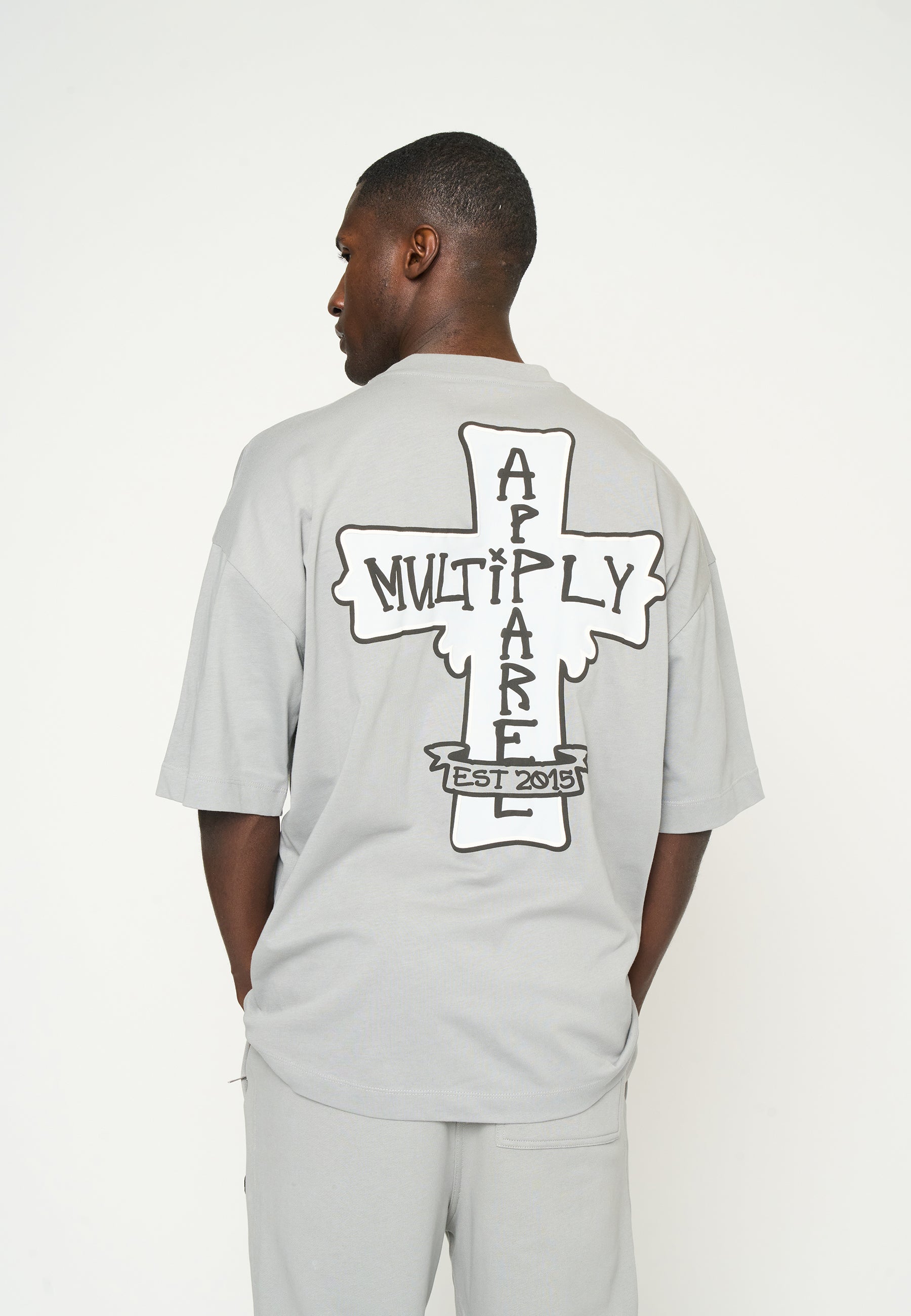 Oversize T-Shirt ESTABLISHED Ultimate Grey