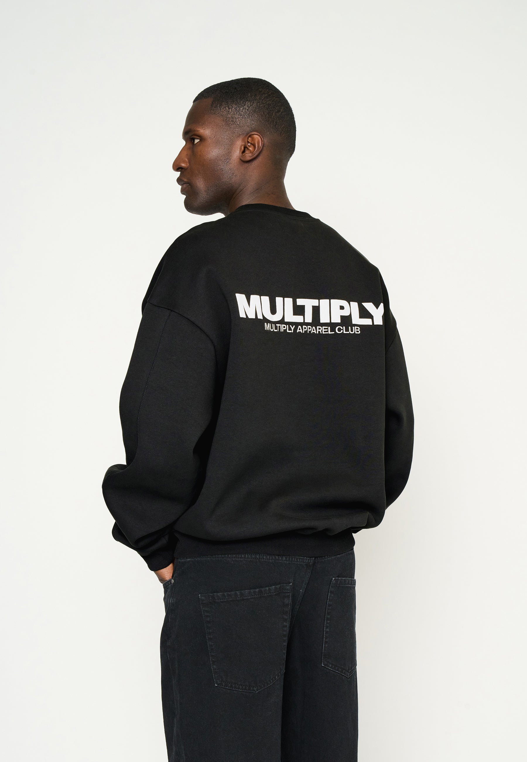 Oversize Sweatshirt MULTIPLY Black