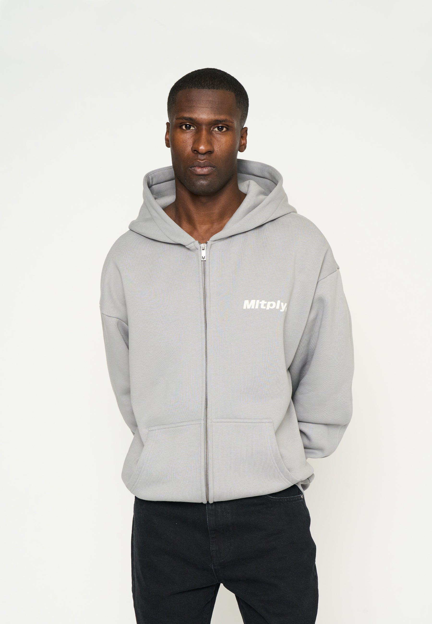 Oversize Zip Hoodie ORIGINALS Ultimate Grey