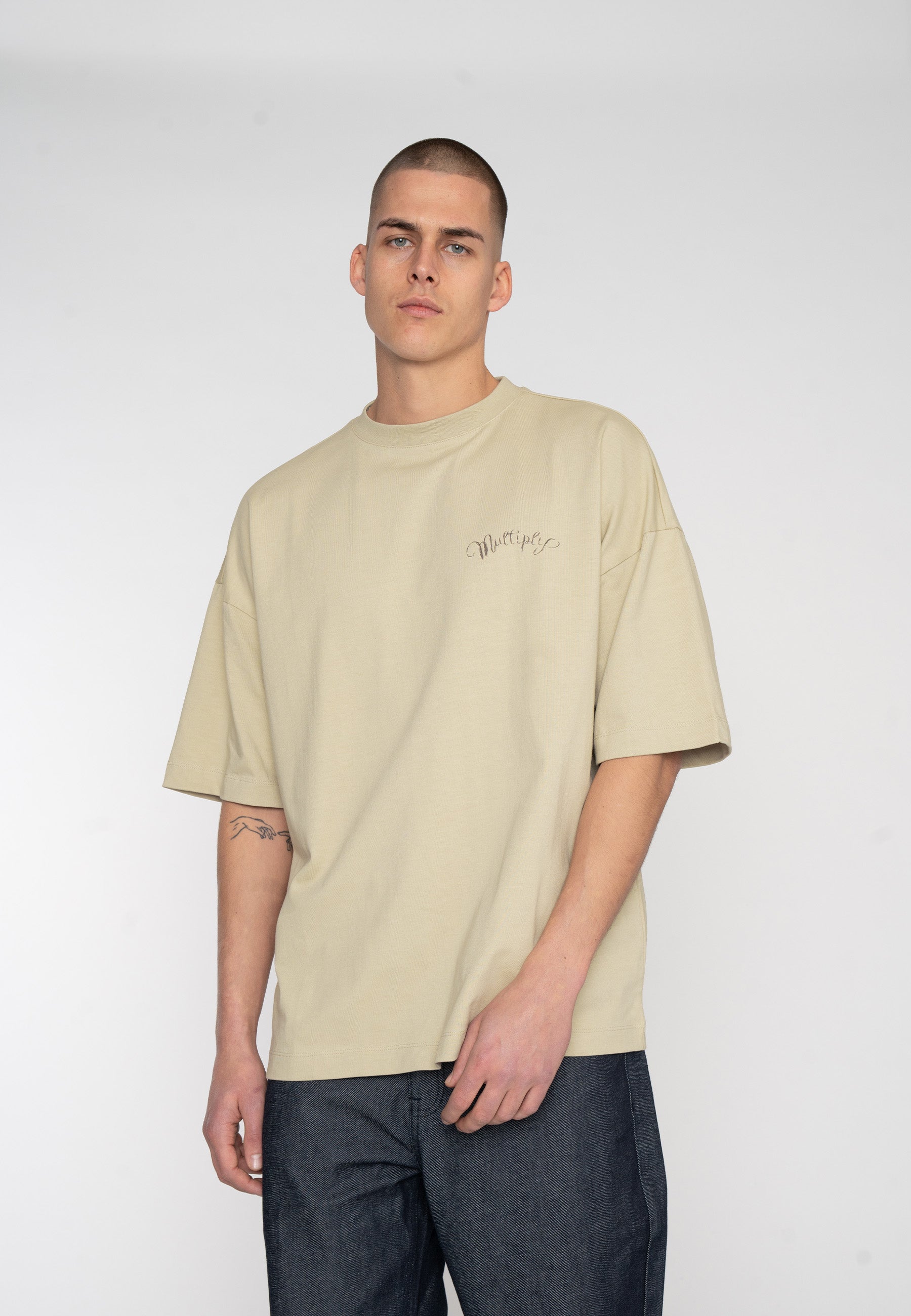 Oversize T-Shirt EMBLEM Spray Green