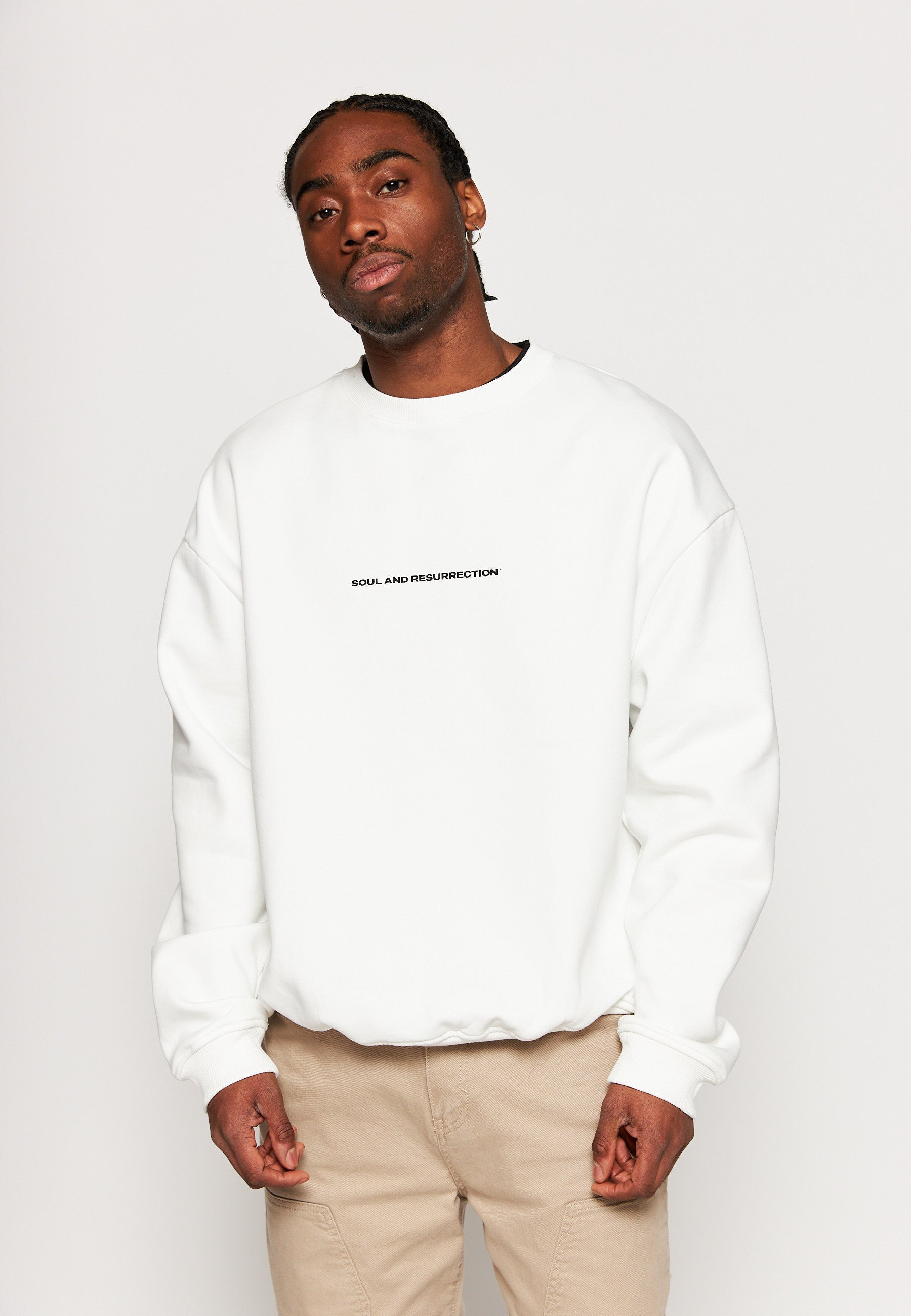 Off white oversized sweatshirt sale