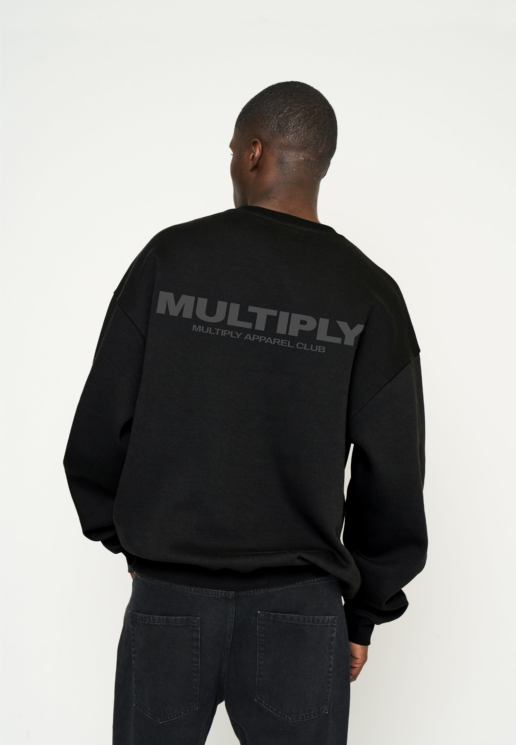 Oversize Sweatshirt MULTIPLY 2 Black